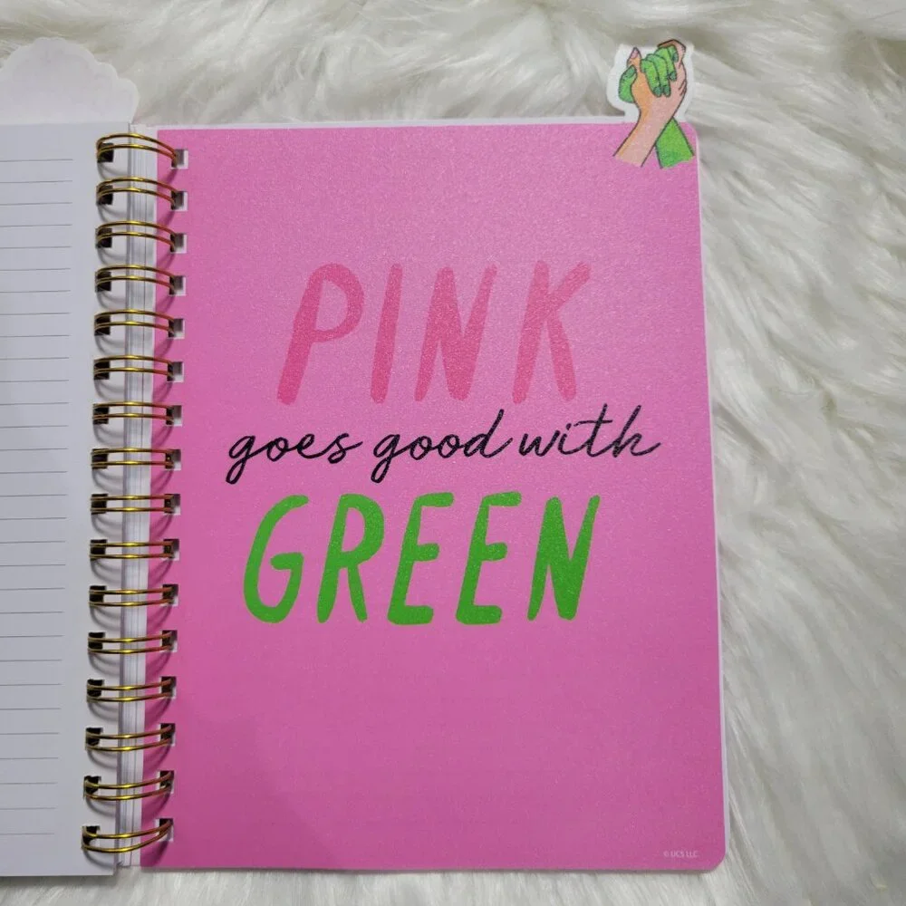 Wicked Glinda Tabbed Spiral Notebook